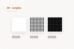 189 Polka Dot Halftone Patterns