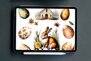 Digital Easter Goodnotes Stickers