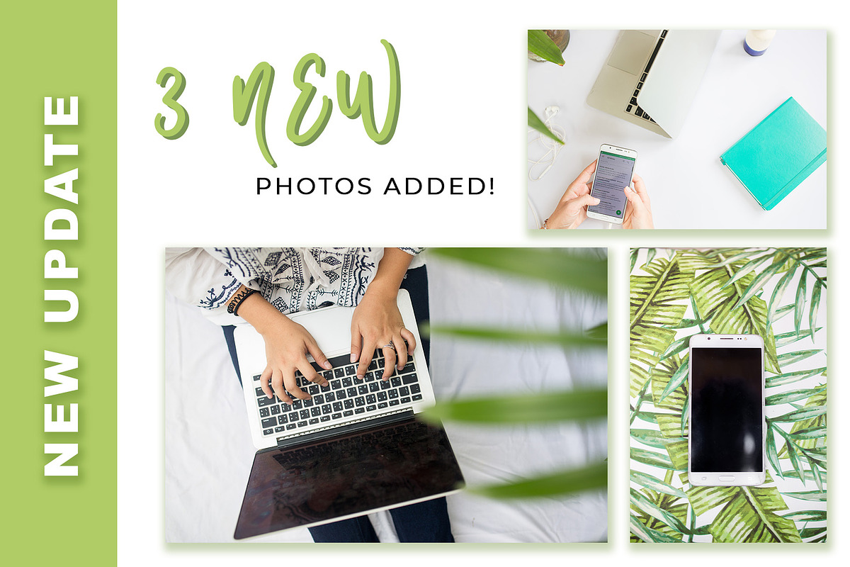 DOUBLE BUNDLE: Green + Hot Pink, a Business Photo by Beach Babe Stock (Photo 4 of 7)