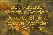 Kaligra Tropicana Sans, a Sans Serif Font by Kaligra.co (Thumbnail 17 of 22)