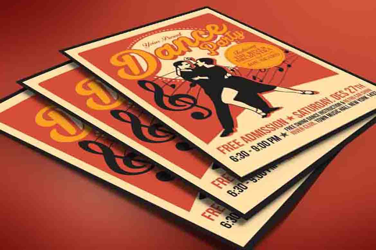 Retro Dance Party, a Flyer Template by Muhamad Iqbal hidayat (Photo 4 of 4)