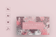 Marble business card template, a Card Template by MH Design Template (Thumbnail 2 of 4)