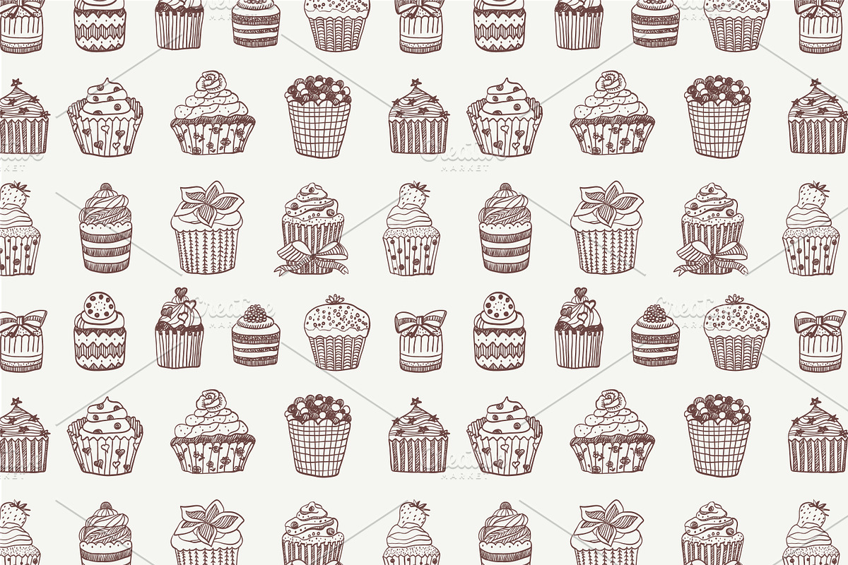 Muffin, a Pattern Graphic by GooseFrol (Photo 5 of 10)