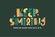 Friendly Sidekick Font, a Sans Serif Font by Denise Chandler (Thumbnail 7 of 8)