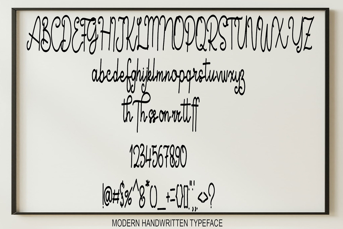 The Omiffujin, a Script Font by Canden Meutuah (Photo 5 of 6)