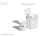 Candle With Cube Box Package Mockup, a Packaging Mockup by Sheikhadesign (Thumbnail 5 of 12)
