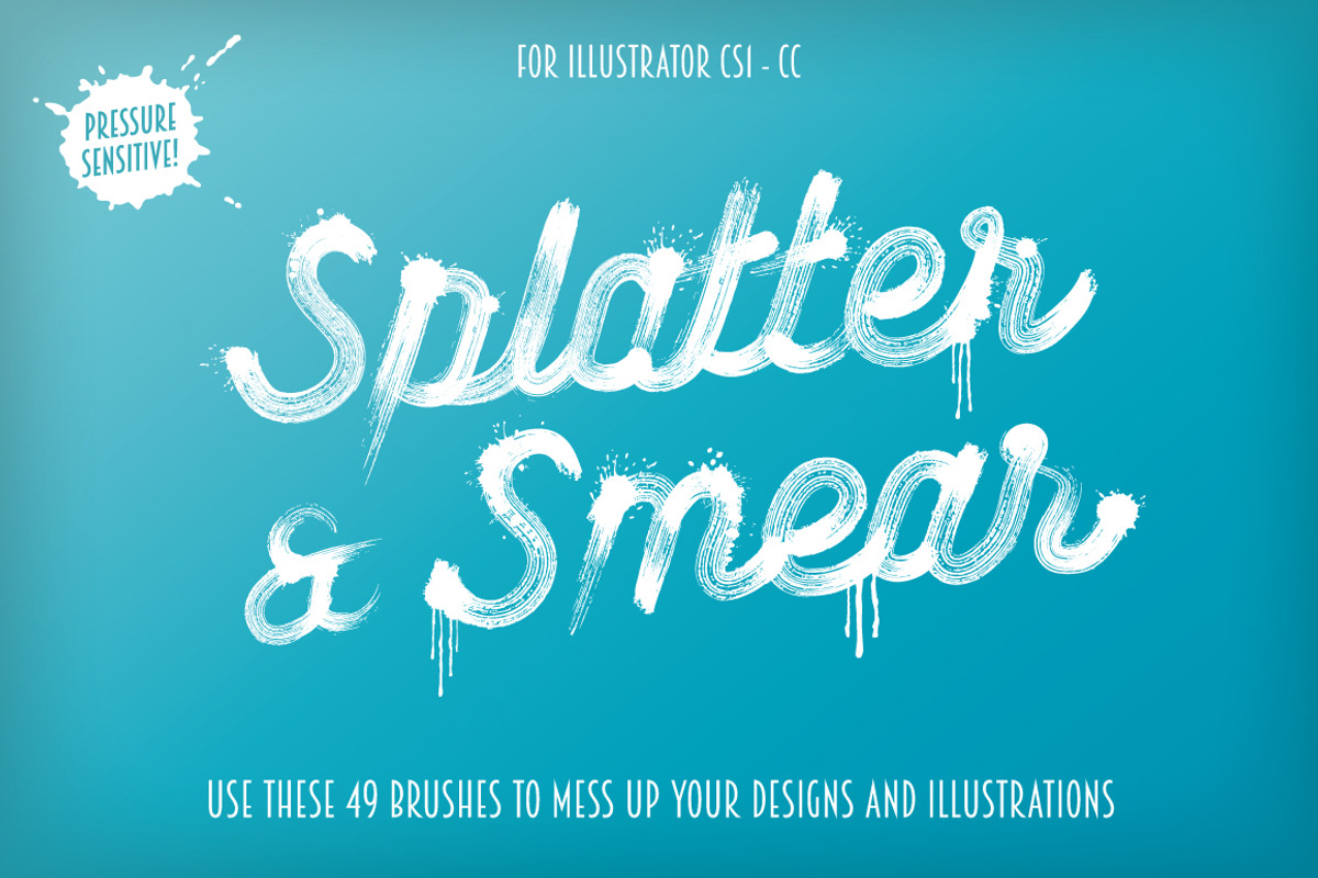 Splatter & Smear Brushes, a Brush Add-On by The Artifex Forge (Photo 1 of 5)