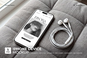 Elvora - iPhone Device Mockup, an iPhone Mockup by Heinzel Std Mockup (Thumbnail 1 of 5)