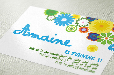 Kid's Birthday Invitation
