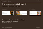 Shopify Theme for Caterings, a Shopify Template by Layl Atelier (Thumbnail 4 of 8)