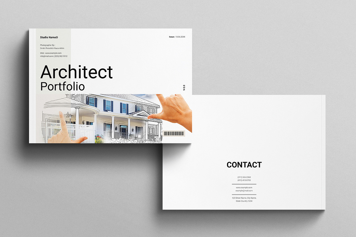 Architect Portfolio Landscape, a Brochure Template by E-Type (Photo 7 of 7)