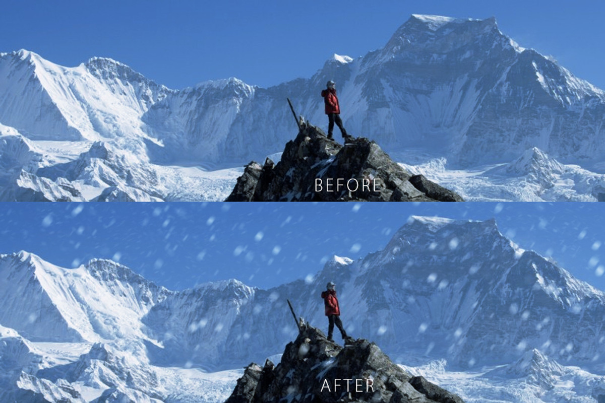 Snow Overlays, a Texture Graphic by ArtistMef (Photo 4 of 5)