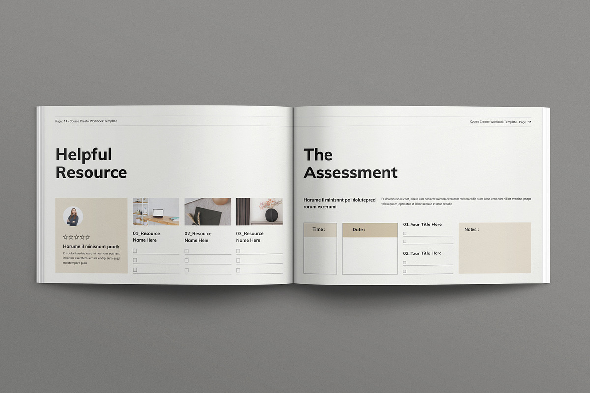 Course Creator Workbook Template preview 6
