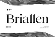 Briallen – Elegant Font, a Serif Font by Craft Supply Co. (Thumbnail 1 of 8)
