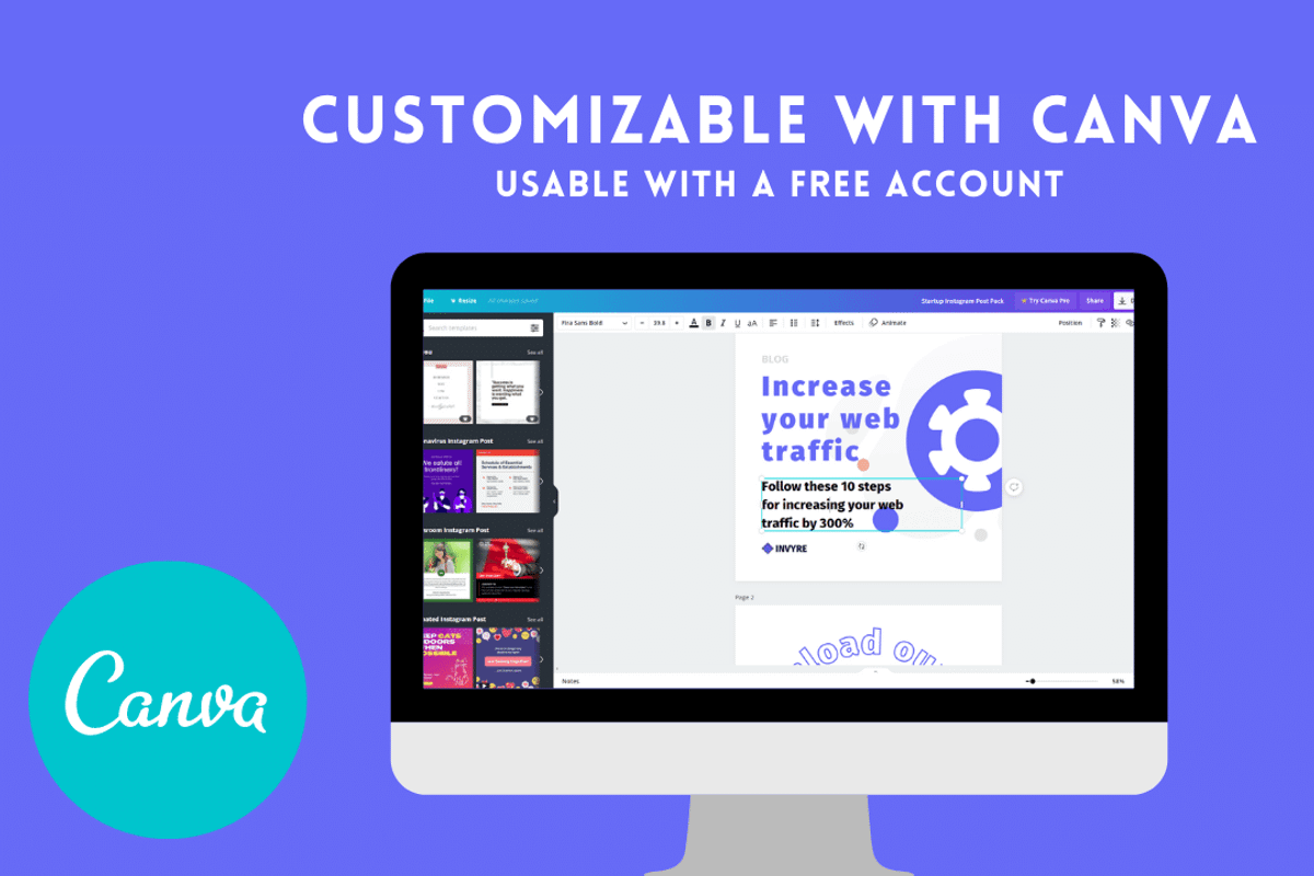 Technology Social Media Templates, a Social Media Template by Minva Themes (Photo 2 of 3)