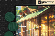 150 Procreate Rain Textures Brushes, a Brush Add-On by DrawingStoryShop (Thumbnail 2 of 6)