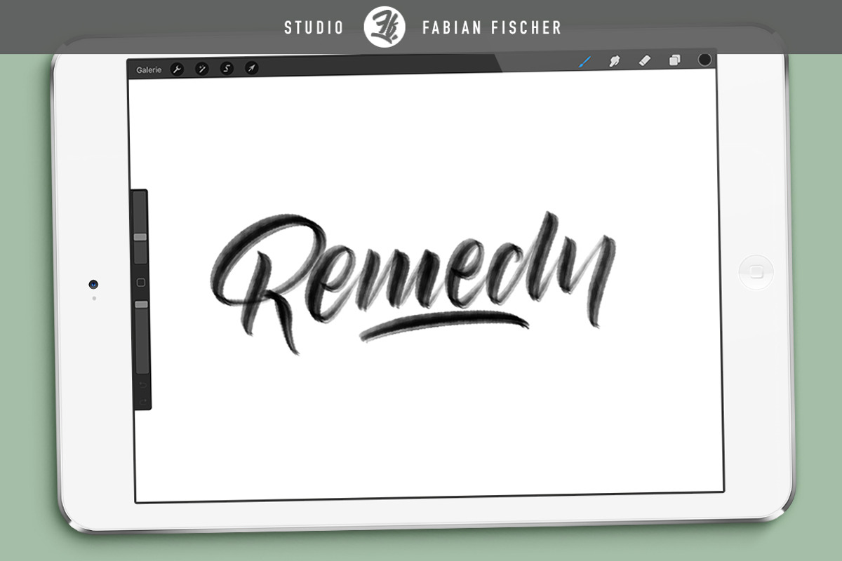 Pizza Handlettering Brushpack, a Brush Add-On by Studio FabianFischer (Photo 5 of 5)