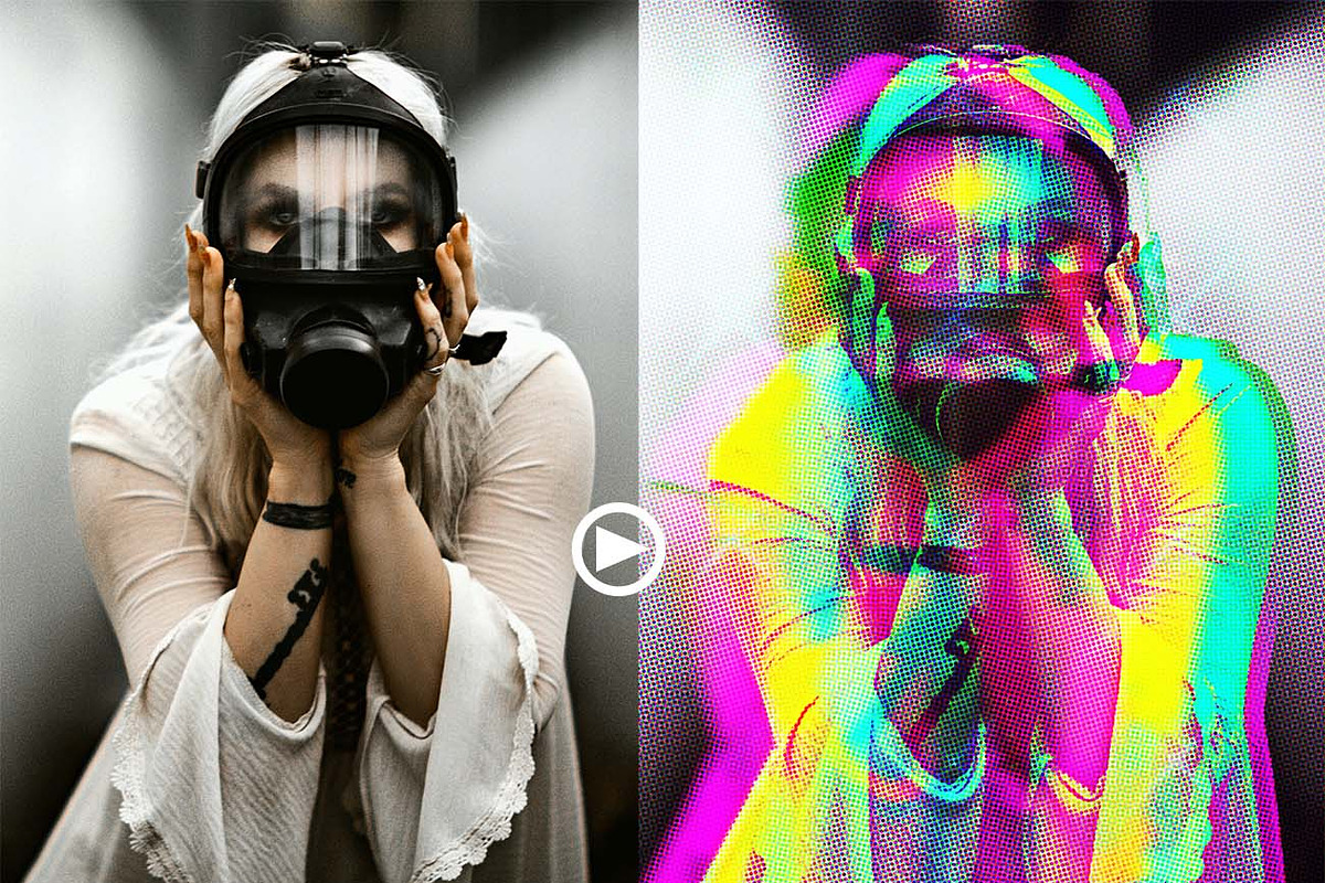 Cyber Anaglyph FX Photoshop Action, an Action Add-On by Studio Retouch (Photo 6 of 16)