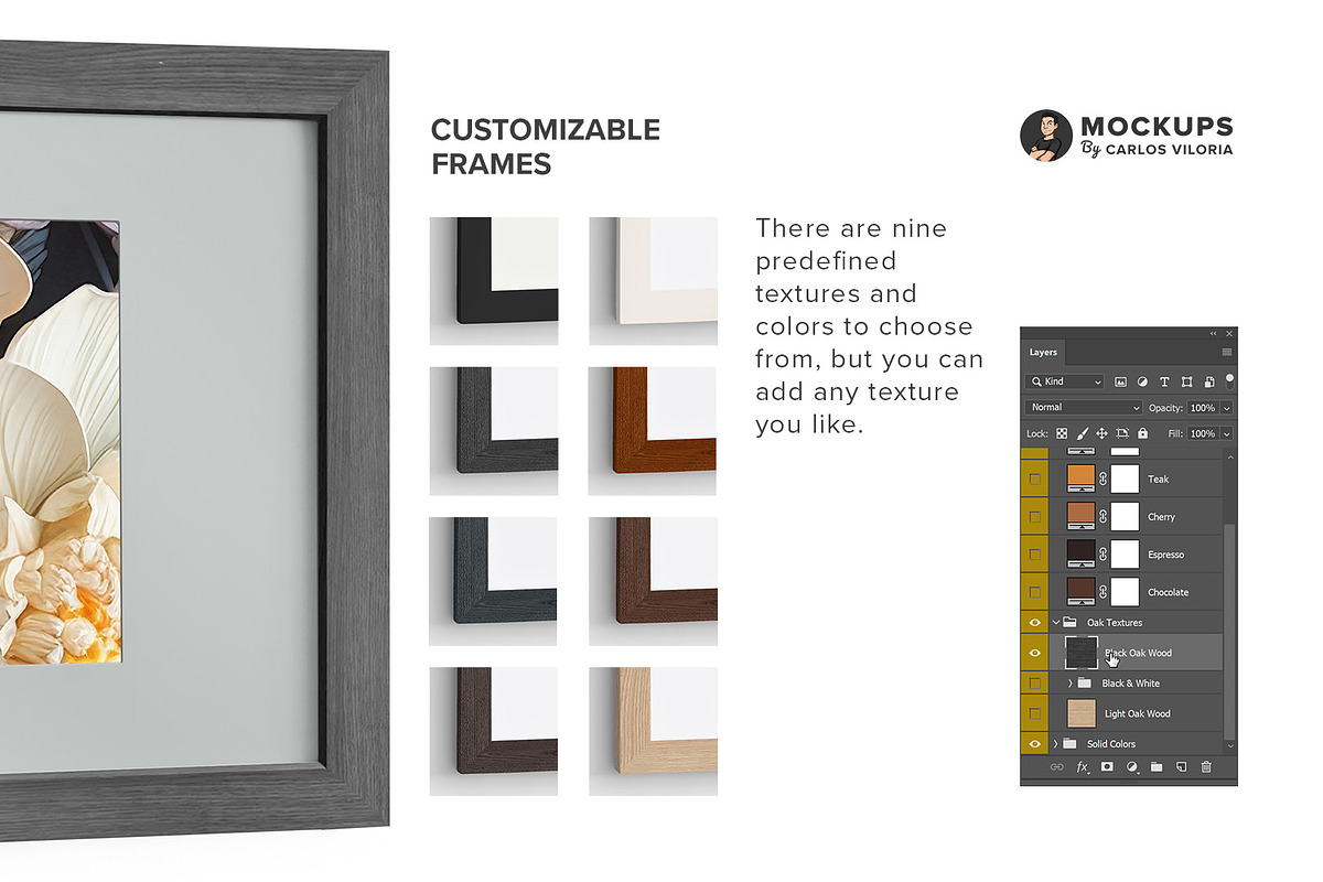 Large Photo Frame Mockup – Ratio 3x1, a Merchandise Mockup by Mockups by Carlos Viloria (Photo 4 of 6)