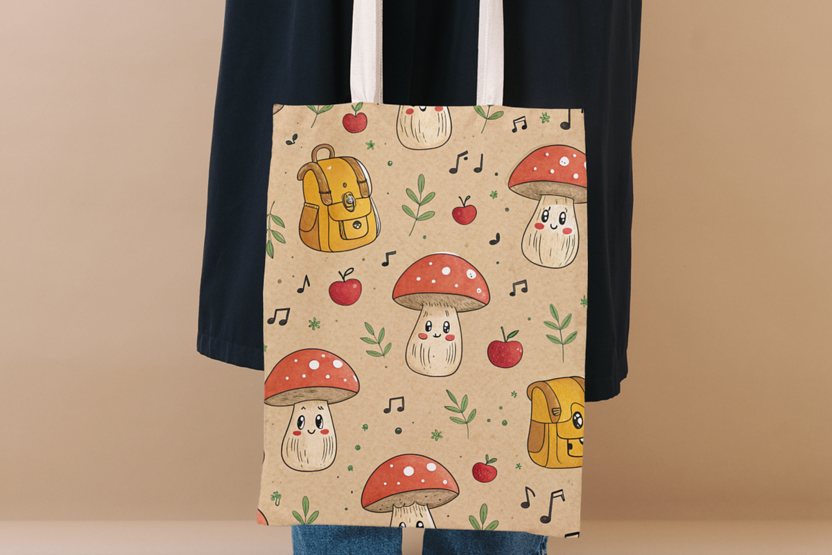 Back-to-School Scholastic Shrooms, a Pattern Graphic by FloridPrintables (Photo 8 of 13)