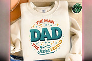 Father's Day PNG, Faux Yarn Dad PNG,, an Illustration by GatewayDesign (Thumbnail 4 of 6)