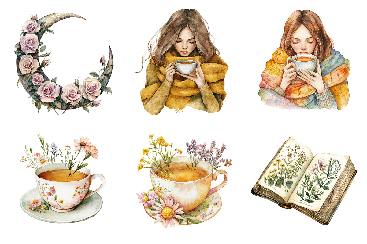 Taurus Season Clipart, an Illustration by Design Market (Photo 3 of 4)