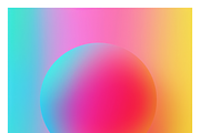 Rare Co - Rainbow Gradient Spheres, a Background Graphic by milatovar (Thumbnail 11 of 17)