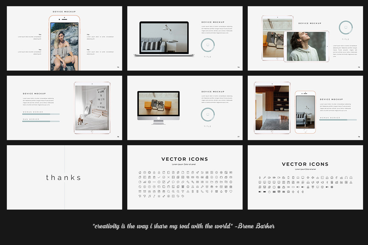 Clean - Creative Google Slides, a Presentation Template by desvibes (Photo 10 of 10)