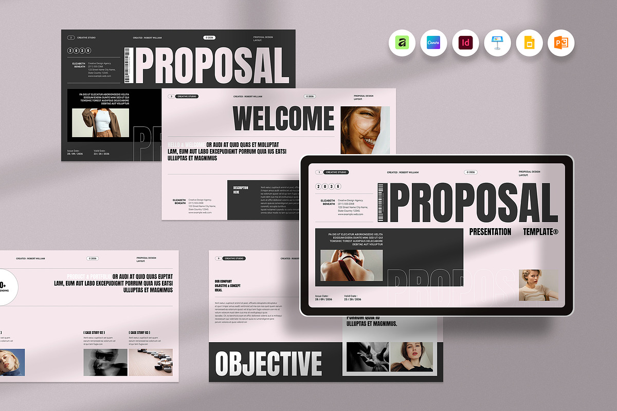Business Project Proposal Template, a Presentation Template by UnifyArts (Photo 1 of 7)