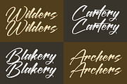 Blackers Luminous, a Handwritten Font by operatype.co (Thumbnail 5 of 15)