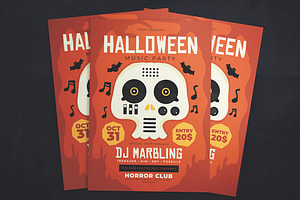 Halloween Gigs Flyer