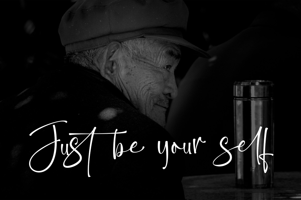 Bittersoni, a Script Font by Letterara (Photo 3 of 11)