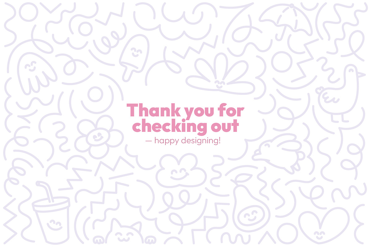 Playful Doodle Vector Pack, an Illustration by Ilia Design (Photo 10 of 10)
