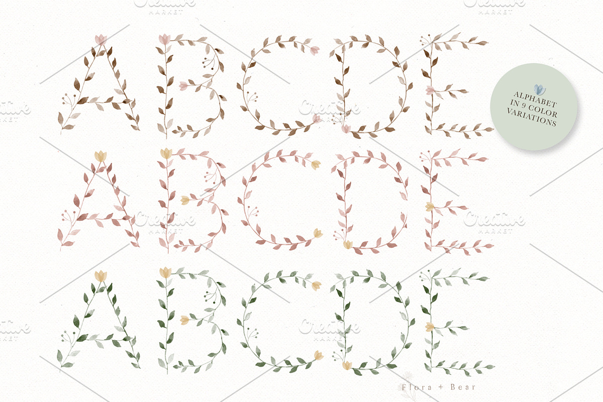 The Woodland Alphabet, an Animal Illustration by Flora+Bear (Photo 5 of 16)