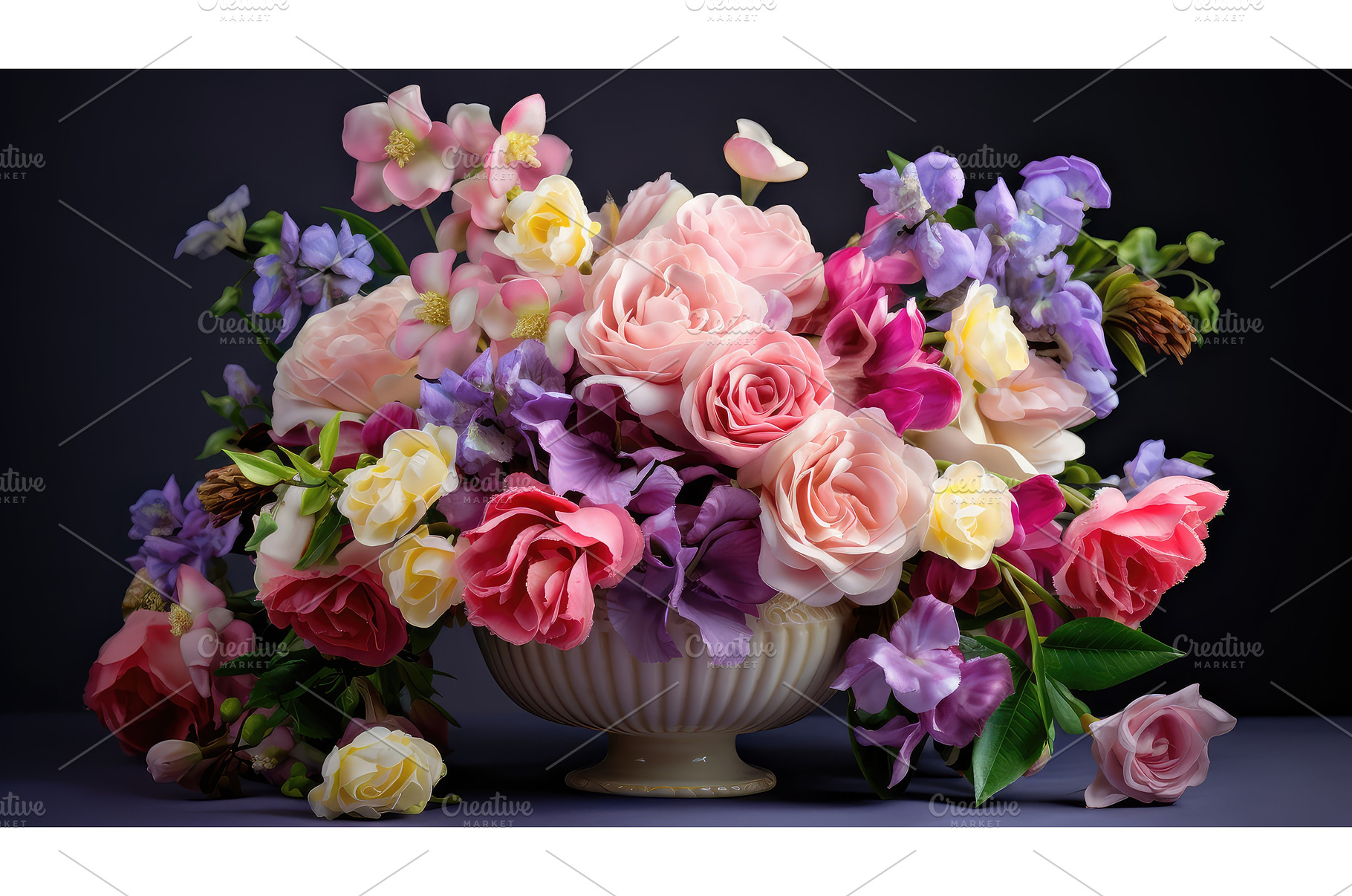 centerpiece make flower arrangement, a Nature Photo by pikepicture
