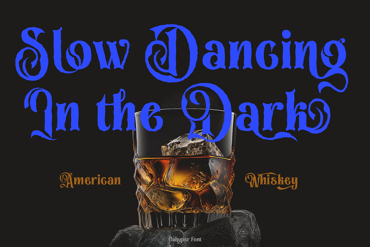 Cahyper Decorative Typeface, a Blackletter Font by TypeClassHeroes (Photo 6 of 10)