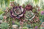 Beaded Succulents PNG, an Object Graphic by The Edit (Thumbnail 3 of 3)
