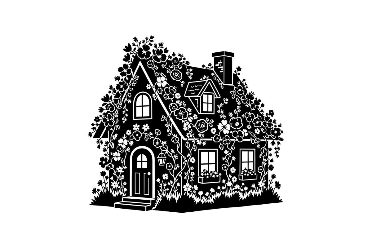 Cute House Silhouette Bundle, an Illustration by Designs_River (Photo 14 of 31)