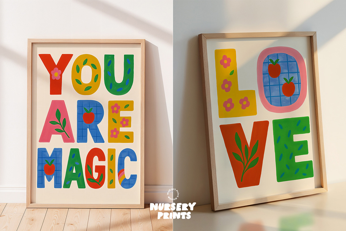 Nursery Prints, a Graphic by Wall Art Print Studio (Photo 14 of 15)