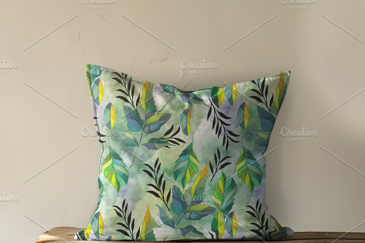 Cushion Mock-up / Wooden Table  Psd, a Product Mockup by Nora Gad (Photo 8 of 11)