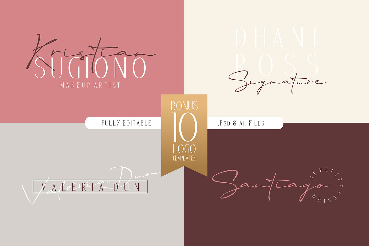Rochefort | Luxury Font DUO preview 3