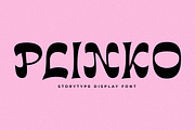 Plinko Display Font, a Serif Font by Storytype Studio (Thumbnail 1 of 15)