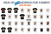 Print Collection 250 T-Shirt Designs, a Decorative Illustration by Crox Studio | Digital (Thumbnail 5 of 7)