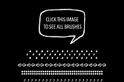 50 Dot Brushes for Adobe Illustrator, a Brush Add-On by BarcelonaShop (Thumbnail 2 of 3)