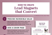 30-Day Lead Magnet Challenge Bundle, a Magazine Template by ProductiveandFree (Thumbnail 19 of 20)