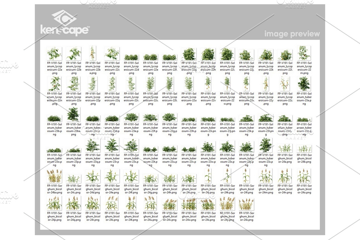 81 Farm Plants Photo Overlays, a Nature Photo by KenScape (Photo 3 of 3)