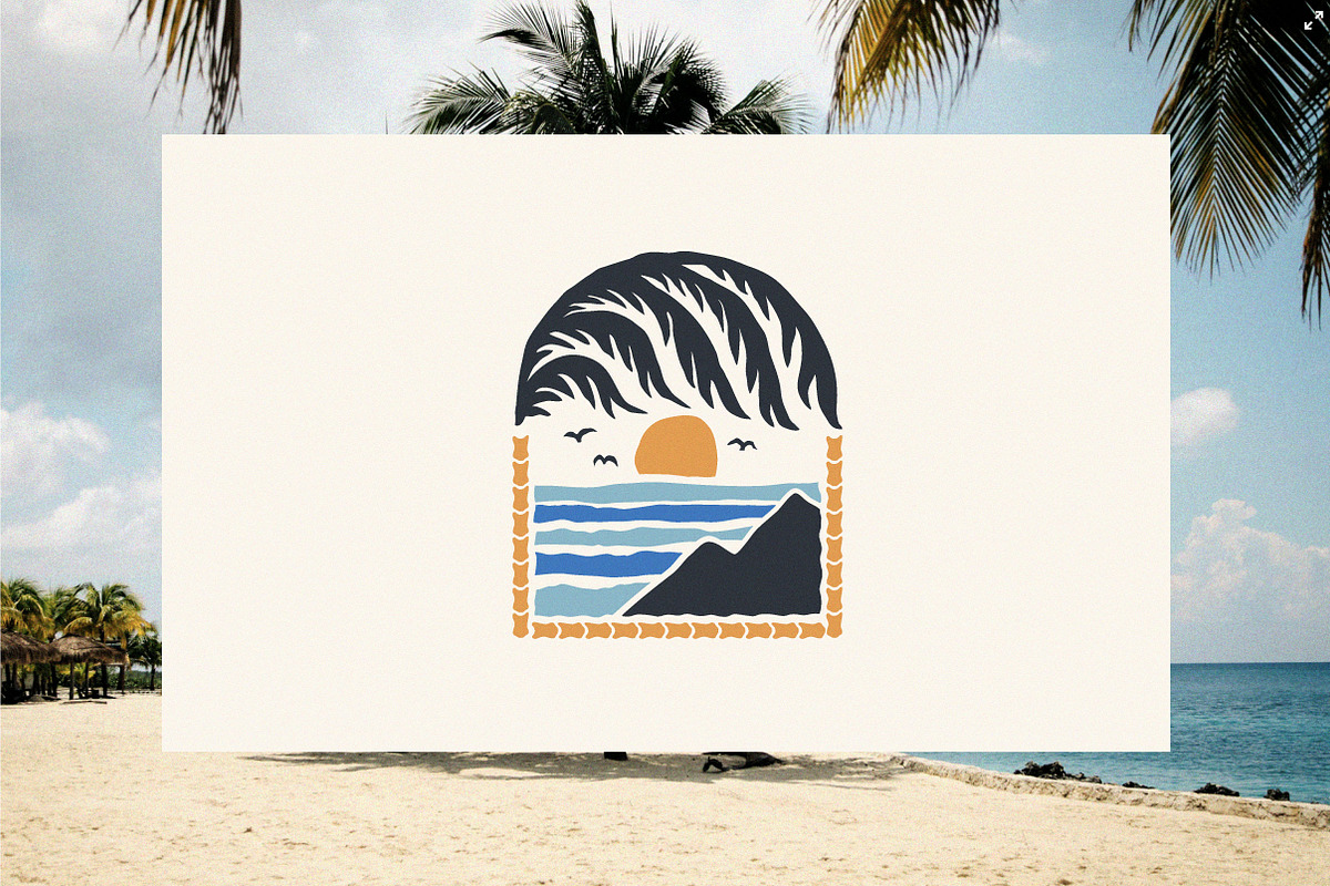 Coastal Escape Graphic Collection, an Object Graphic by cd-design.co (Photo 6 of 8)