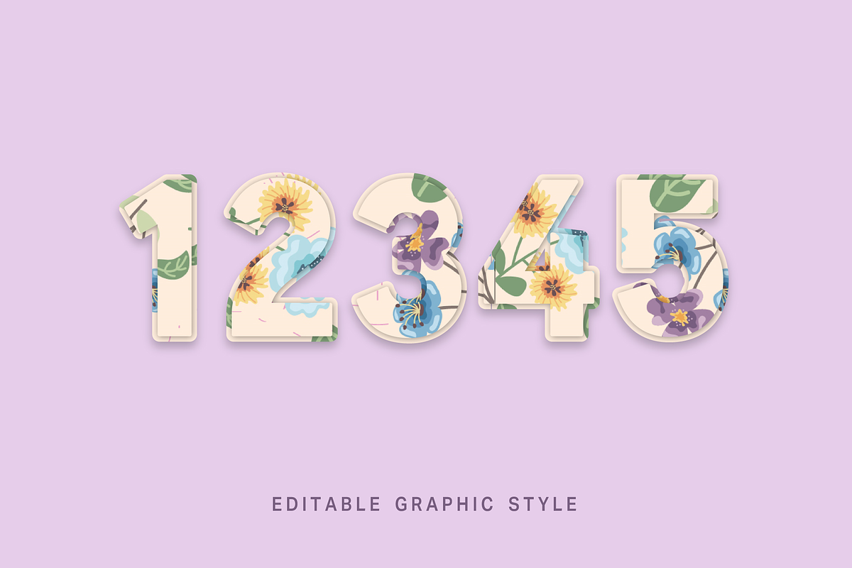 Floral Craft Bold Text Effect preview 2