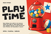 Dela Fomigo – Retro Display, a Handwritten Font by Black Junst (Thumbnail 2 of 7)