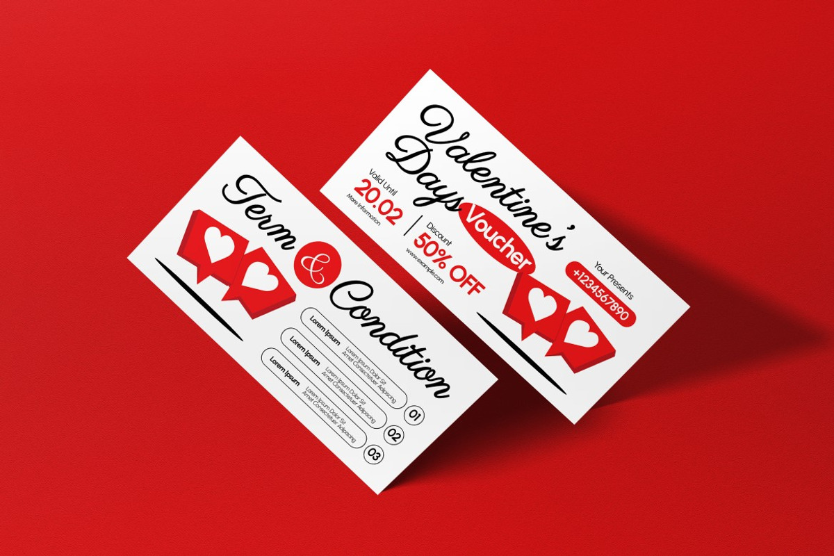 Valentine Day Sale Voucher preview 3